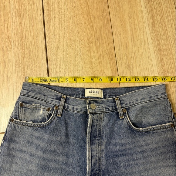 Agolde 90’s Pinch Waist Distressed Jean - Picture 3 of 7